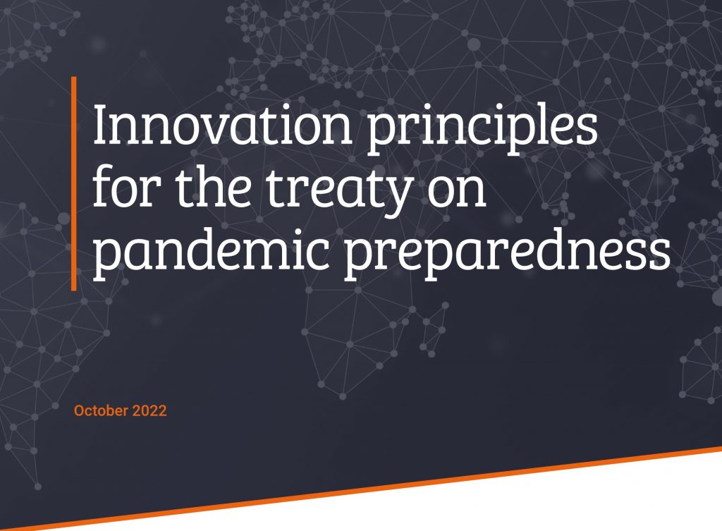 Innovation principles for the treaty on pandemic preparedness
